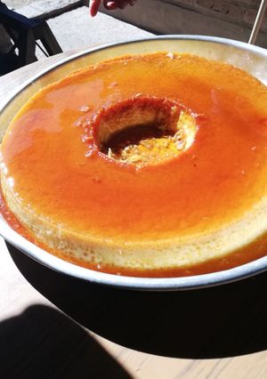 Una foto de Flan casero 7 huevos