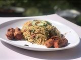 Spicy sausage and spinach rice