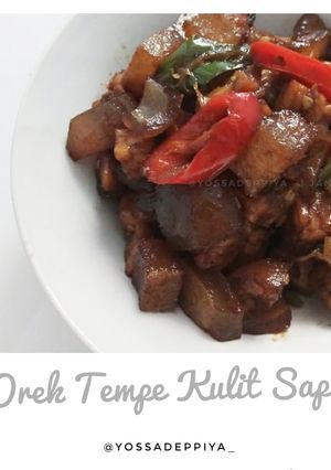Foto resep Orek Tempe Kulit Sapi
