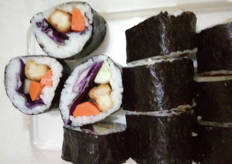 Resep Sushi Kol Ungu Yang Lezat