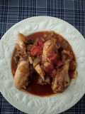 Muslos de pollo al cava
