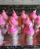 Cupcakes con merengue italiano