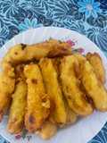 Pisang goreng makan sendiri 🤍