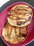 Panqueques de avena, chocolate con harina de todo uso,,,