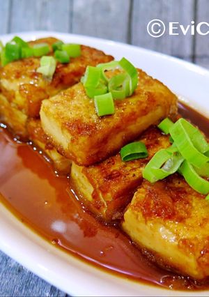 Foto resep Easy Tofu Teriyaki / Tahu Saos Teriyaki