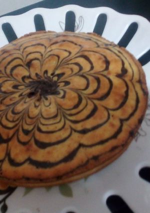 عکسی از دستور زبرا کیک