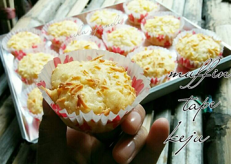 Muffin Tape Keju Eggless