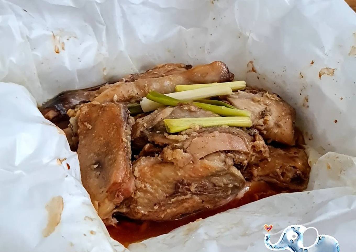 Paper Wrapped Chicken