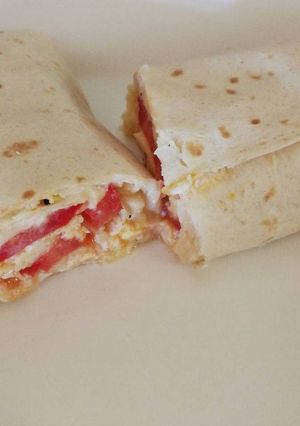 Reggeli tortillából recept fotója