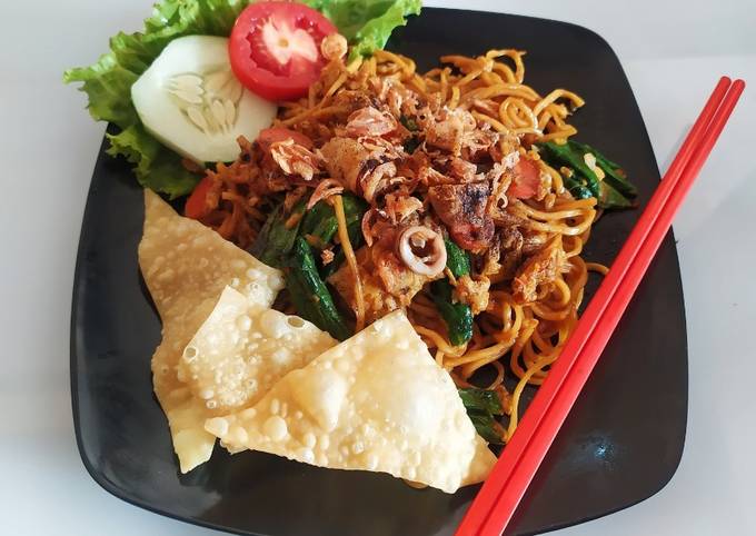 Resep mie goreng cumi pedas