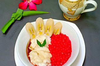 Anti Ribet, Memasak Bubur Sumsum Mutiara Pisang Rebus Anti Gagal