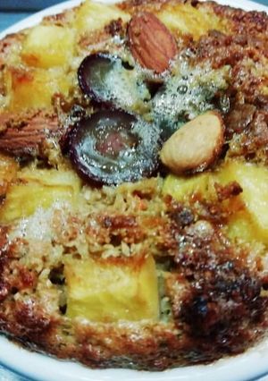 Una foto de Postre tibio frutal sin azúcar