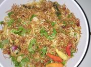 Gambar mie urai goreng pedas