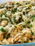 Baked Pasta with Mussels and Asparagus