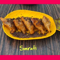 A picture of Choco Samosa.