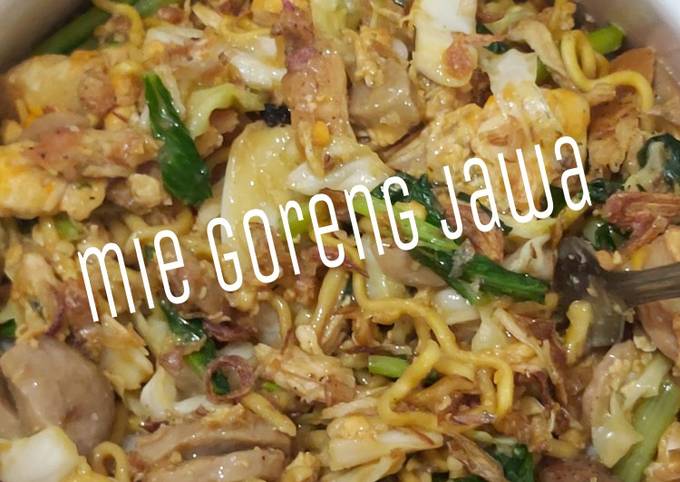 Langkah Mudah Memasak Resep Mie goreng jawa ala-ala