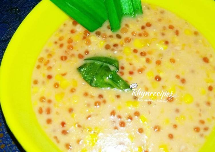 Bubur Jagung Sagu Mutiara