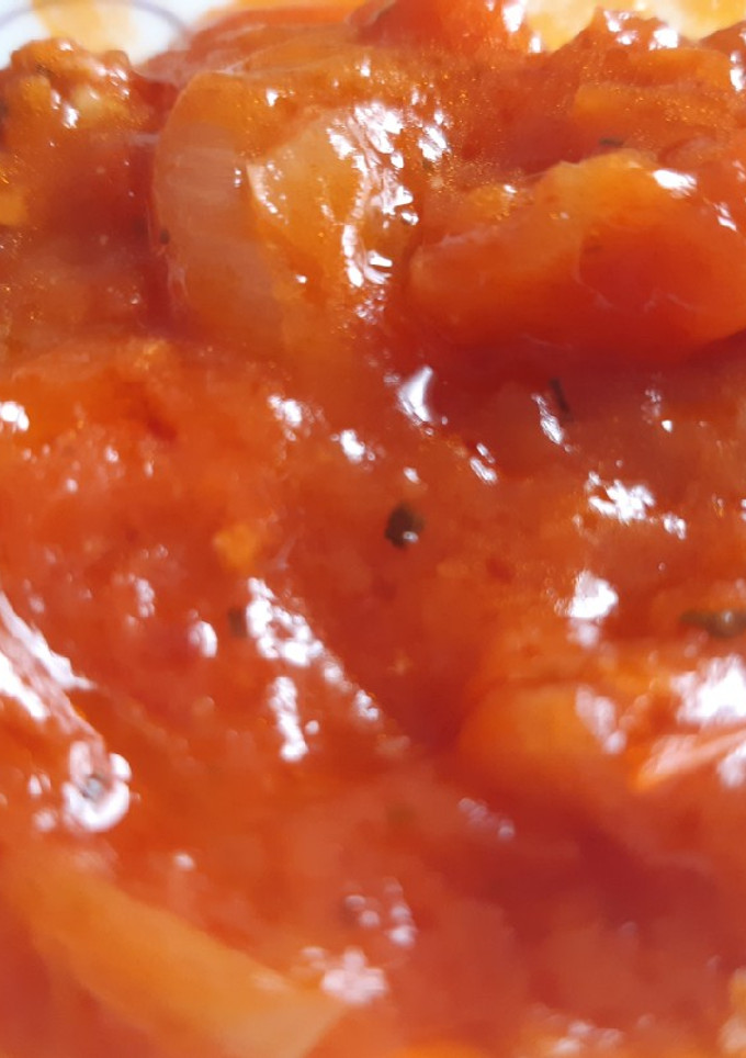 Una foto de Salsa de tomate para albóndigas