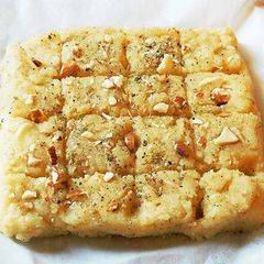 Almond burfi A picture of Almond burfi.