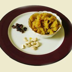 A picture of Pineapple Kesari.