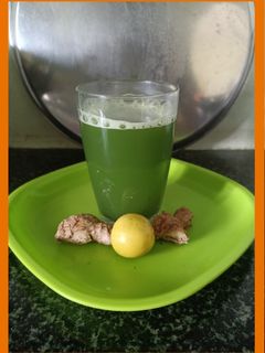 கசப்பில்லாத கருவேப்பிலை ஜூஸ் 🥤 செய்முறை முக்கிய புகைப்படம்