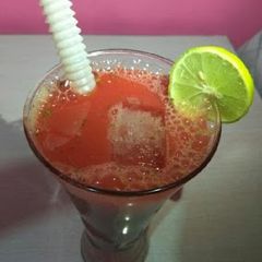 A picture of Watermelon Juice/Tarbooj Sharbat.