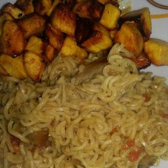 A picture of Creamy Sauce Noodles.