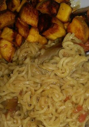 A picture of Creamy Sauce Noodles.