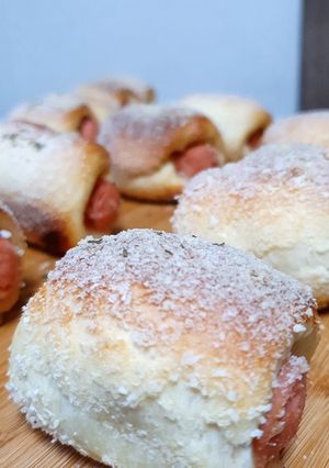 Foto resep Roti Unyil (isi sosis)