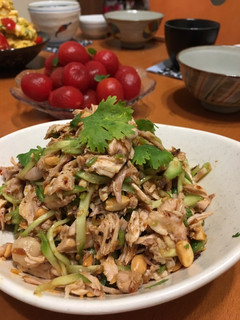 涼拌雞肉絲(棒棒雞) 的食譜成品照片