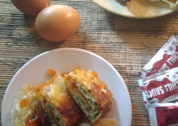 Standar Cara praktis bikin Martabak kulit lumpia #Jajanan SD dijamin enak