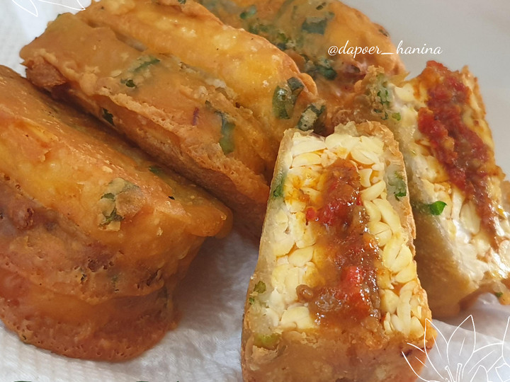 Bagaimana Menyiapkan Tempe Jeletot / tempe mercon / Tempe Melet Isi Pedas Anti Gagal