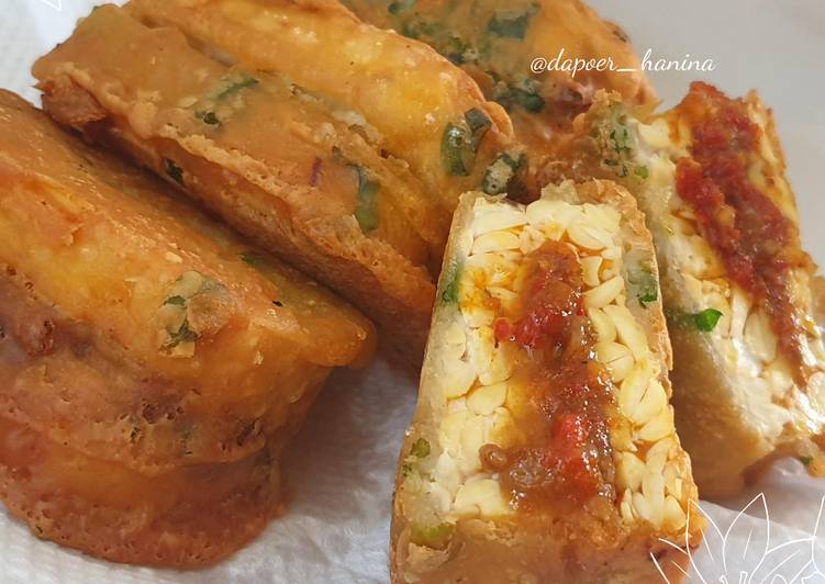 Langkah Mudah untuk meracik Tempe Jeletot / tempe mercon / Tempe Melet Isi Pedas yang sempurna