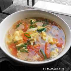 A picture of Sup Tomat Telur / Tan Hua Tang.