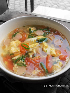 Foto resep Sup Tomat Telur / Tan Hua Tang