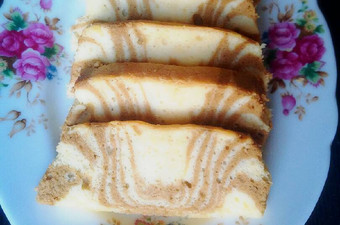 Anti Ribet, Bikin Zebra cake (putih telur) Enak