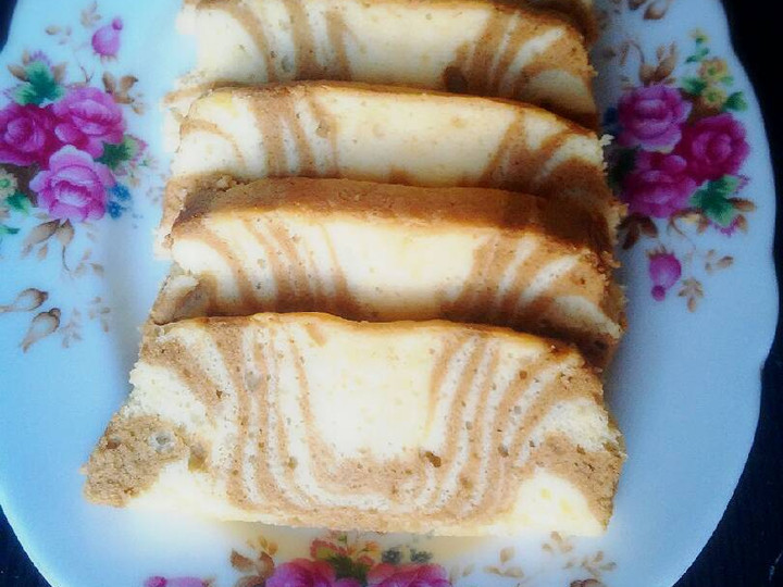 Anti Ribet, Bikin Zebra cake (putih telur) Enak