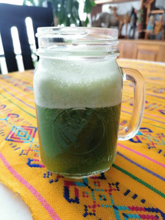 Una foto de Jugo verde 👌🏼🍍