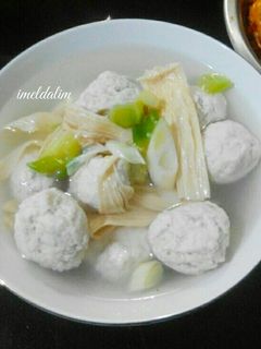 Foto resep Soup Bakso Ikan & Kembang Tahu