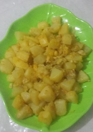 Foto resep Tumis Kentang Orak-arik Telur
