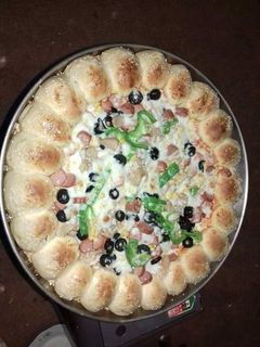 صورة لوصفة بيتزا