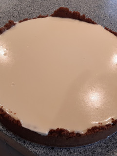 Una foto de Tarta tres chocolates