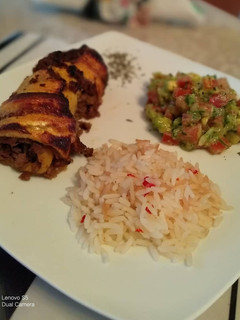 Una foto de Roll de plátano al horno