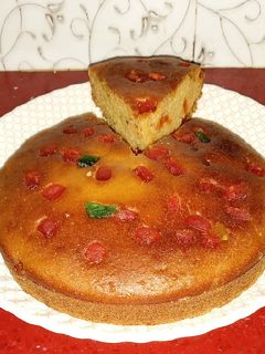 टूटी फ्रूटी केक (Tutti fruity cake recipe in Hindi) रेसिपी मुख्य फोटो