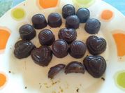 Una foto de rellenos para bombones