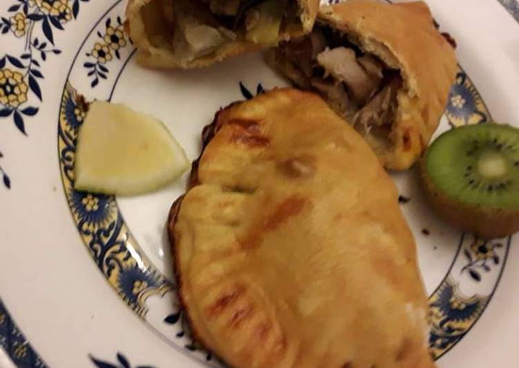 🍽Empanadas rellenas de pollo y alcachofas 🍽😍😃😋