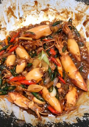 Foto resep Cumi Asin Kecap