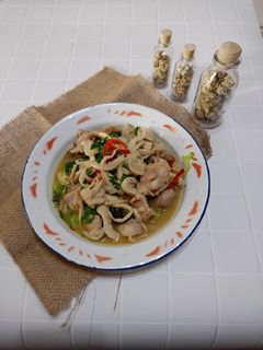 Foto resep Tumis Ayam Jamur Tiram