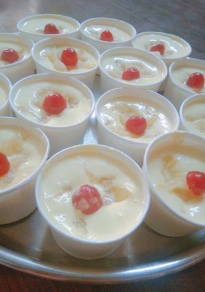 A picture of Pineapple mousse.