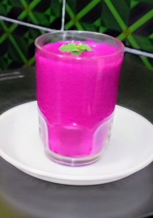 A picture of Indian Blackberry Sherbet.